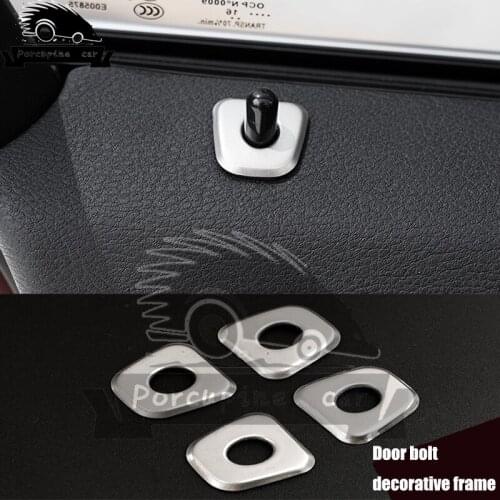 Door Accessories Screw Door Interior Trim Cover Cover Decoration Sequin Frame Car Sticker Style For BMW 2016-17 X1