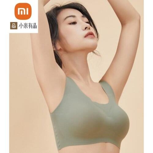 Xiaomi youpin no size vest-style latex sponge cup bra no steel ring beauty back underwear ladies skin-friendly bra