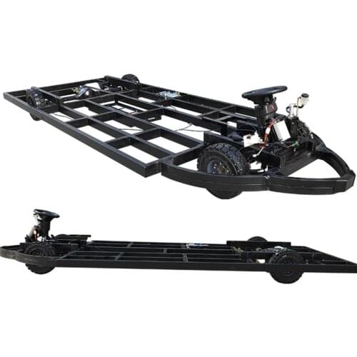 Manufacturer custom, Electric four-wheel vehicle large parade advertising float chassis accessories, heavy chassis accessories