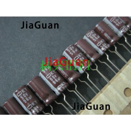 50pcs NEW CHEMI-CON NIPPON KY 50V56UF 6.3x11MM electrolytic Capacitor 56UF 50V NCC ky 50v 56uf