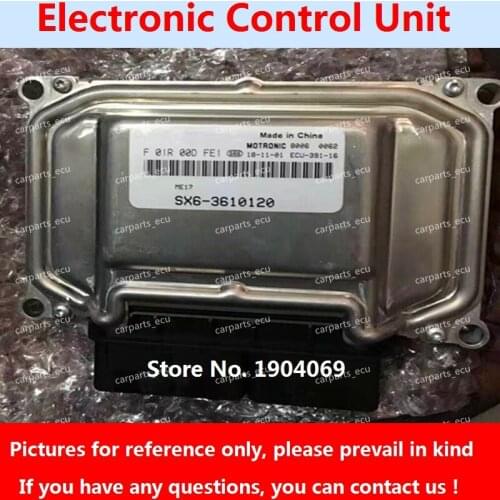F01R00DFE1 SX6-3610120 F01RB0DFE1 ME17 ECU Electronic Control Unit F01R00DBQ6 BX3-3610220 F01RB0DBQ6 For Dongfengfengxing Joyear