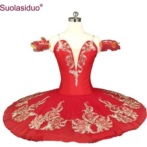 Fire Bird Classical Ballet Tutu Costumes Ballet Dance Apperal Stage Performance Tutus