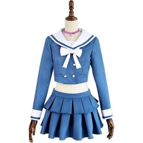 Danganronpa V3 Cosplay Killing Harmony Tenko Chabashira Cosplay Costume Dress Uniform Halloween Carnival Costume