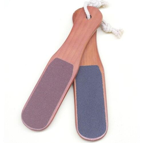 Round Wooden Heel File 1pcs/lot Foot rasp For the Feet Callus Remover Pedicure Tool