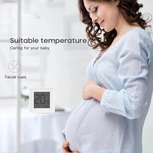 Durable Compact Room Temperature Meter Dry Wall-mounted Thermometer Thermo-hygrometer Household Baby Room Indoor Hygrometer