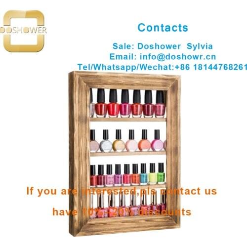 Furniture tacks nails with display stand rack for nail polish wall mounted display rack