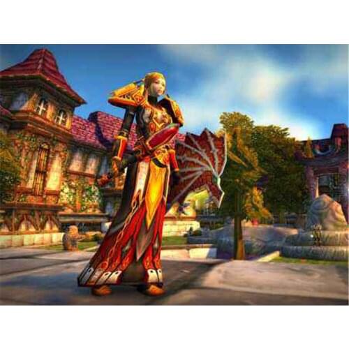 World Of Warcraft Printed Fabric 11CT Cross-Stitch Patterns DIY Embroidery DMC Threads Handmade Handiwork Handicraft Sales