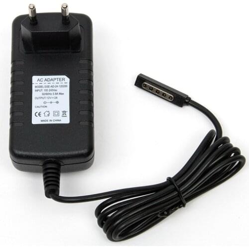 EU/US Plug Power Adapter Tablet Charger 12V 2A For Microsoft Surface 10.6 RT Windows 8 Tablet Battery Wall Tablet Charger