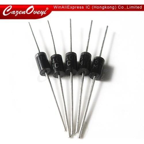 20pcs/lot Rectifier Diode 1N5408 1N5404 1N5401 1N5822 1N5818 UF5408 UF5402 6A10 10A10 DO-27 In Stock