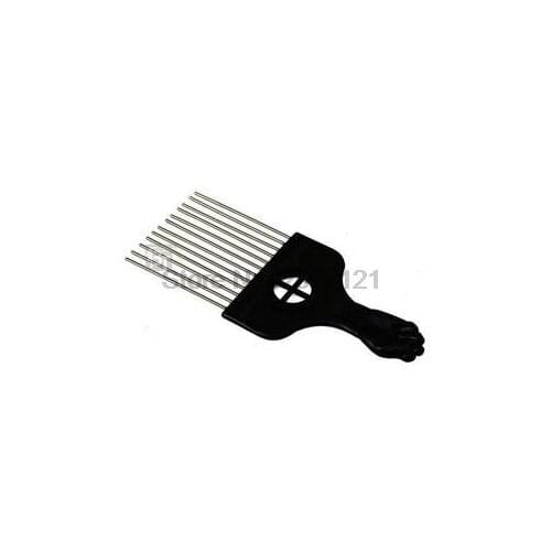 By dhl or ems 200pcs Black African American Pick Comb Hair Combs Afro Hair Comb For Hairdressing Styling Tool Black Fist hot