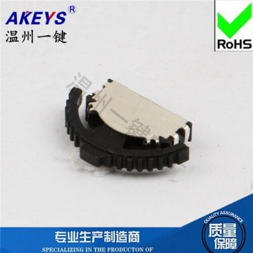 5 Pcs Multi-function switch High-quality five-way switch FT-006 LY-K6-06A big head wheel 4p reset switch