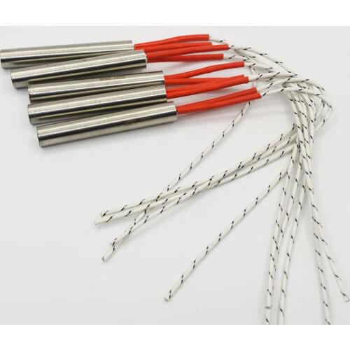 Stainless Steel Single End Cartridge Heater 6mm Tube Diameter 40-200mm Length 110/220380V Electric Heating Element Heater