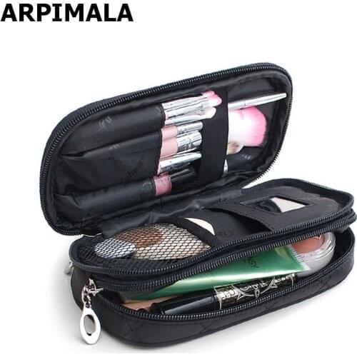 ARPIMALA Cosmetic Bags Makeup Bag Women Travel Organizer Professional Storage Brush Necessaries Make Up Case Beauty Toiletry Bag
