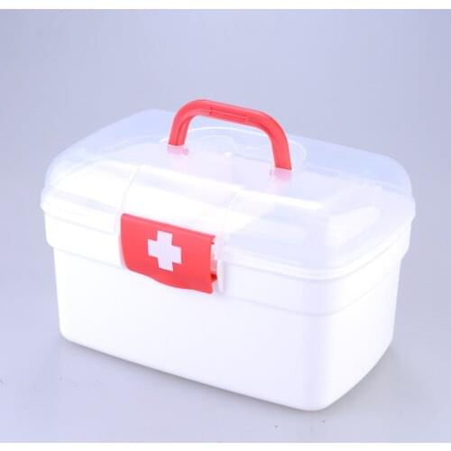 Large Family Home Medicine Chest Cabinet Health Care Plastic Drug First Aid Kit Box Storage Box Chest of Drawers