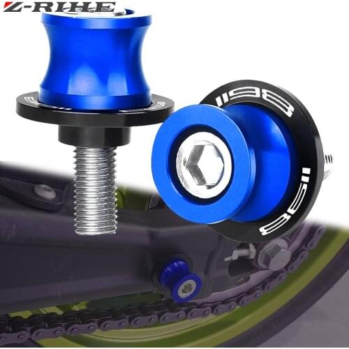 For DUCATI 1198R 1198 R S 2009-2016 2010 2011 2012 2013 CNC Motorcycle Accessoires Swingarm Slider Spools 6MM Stand Screws Cover