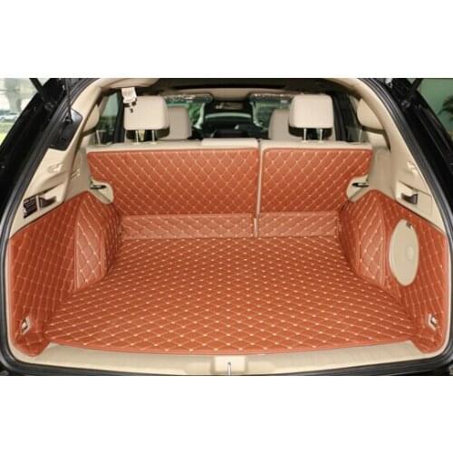 Good quality! Special car trunk mats for Acura RDX 2017-2010 waterproof boot carpets cargo liner mat for RDX 2015,Free shipping