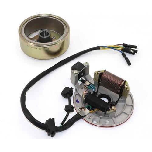 Motorcycles AC Ignition Magneto stator Coil For Lifan LF 50cc 110cc 125cc Horizontal Kick Starter Engines Dirt Pit Bikes