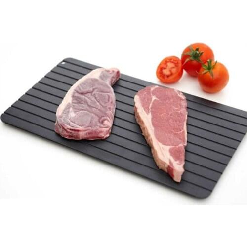 Fast Defrost Tray Fast Thaw Frozen Meat Fish Sea Food Quick Defrosting Plate Board Tray Kitchen Gadget Tool Dropshipping