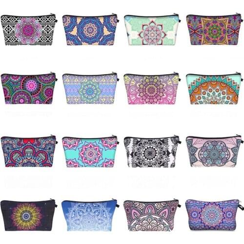 Multicolor Style Makeup Bag Toiletry Pouch Waterproof Cosmetic Bag with Zipper Travel Packing Bag Accessory Organizer for Women