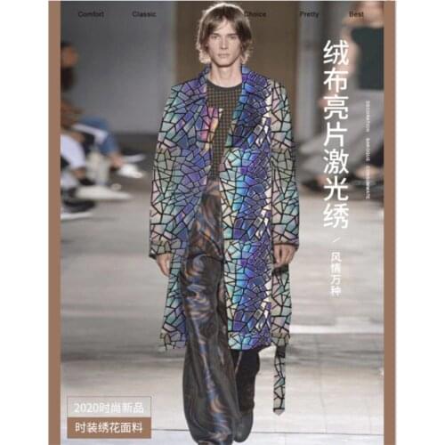 Modern Design Men Suit 1 Piece Fashion Casual Customized Fit Party Men Coat Real Image Handsome Single Breasted Long Jacket