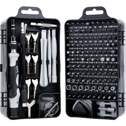 135/25 in 1 S2 Screwdriver Set of Screw Driver Bit Set Multi-function Precision Mobile Phone Repair Device Hand Tools Torx Hex