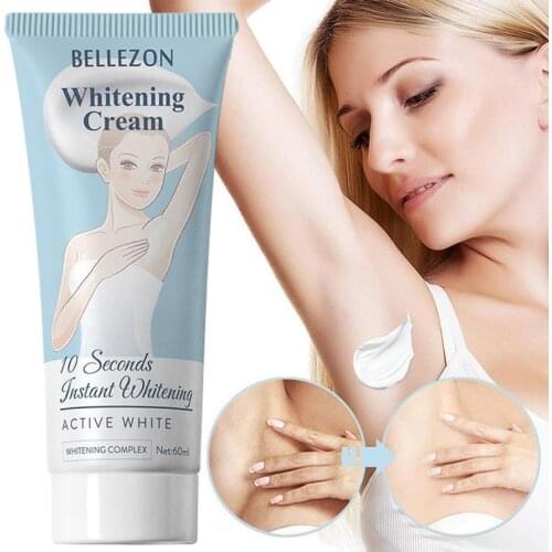 10 Seconds Instant Whitening Cream Underarm Armpit Antiperspirant Whitening Cream Legs Knees Private Parts Body Whitening Cream
