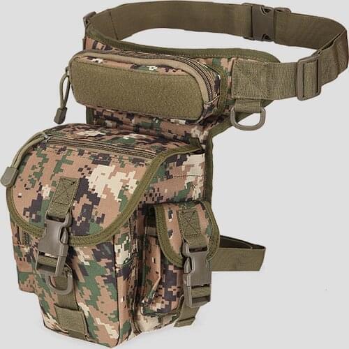 Sport Bag Waterproof Thigh Waist Packs Pouch for Traveling Hiking Cycling Camping