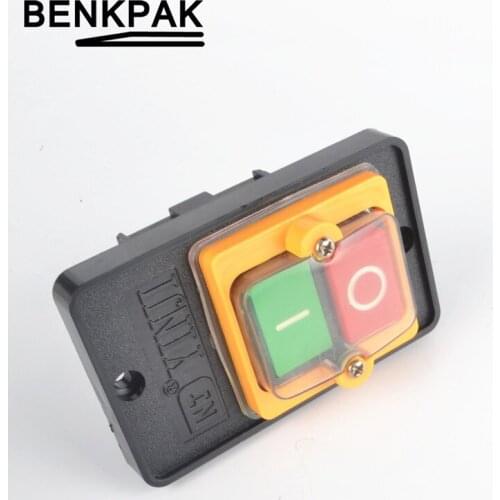 Waterproof I/O Push Button Self Locking Switch 10A