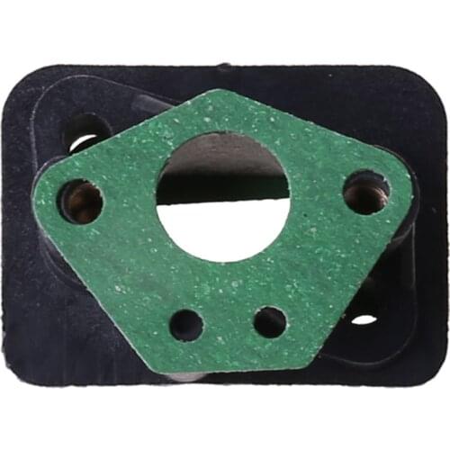 Intake manifold + 2pcs 40-5 43CC 52CC brush cutter intake manifold carburetor base connector,admitting pipe,carb adaptor