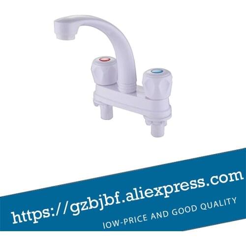 Good quality plastic Basin Faucet with Two Handles