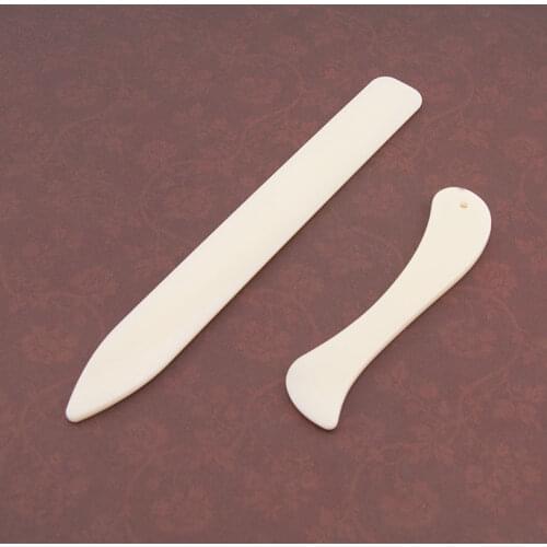 YPP CRAFT 2pcs/lot Bone Folder Paper Creaser Set for DIY Scrapbooking Card Making Photo Album Projects Planners Craft