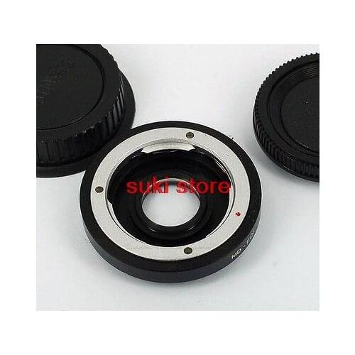 10pcs/lot MD- for EOS Mount Adapter Ring Minolta MD MC with glass Lens to for CANON EOS 60D 650D 7D 600D T4 T3