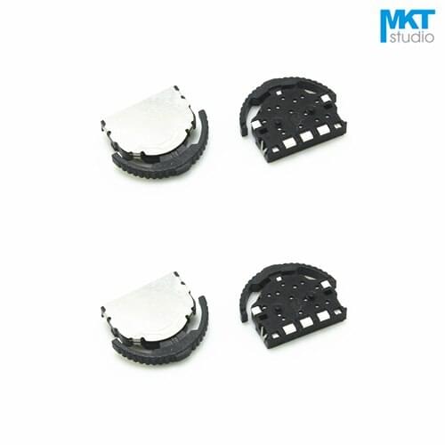 100Pcs Long Wheel Horizontal Micro Seesaw and Lever Leave Thumbwheel Switch With Center Push