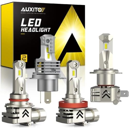 2x No Error Car Light ZES H4 LED H7 H11 H8 H9 6000K White HB3 9005 HB4 9006 Car LED Headlights Bulbs 52W 12000LM Auto Headlamp