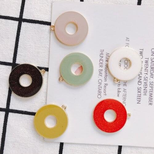 2 pieces / lotglassRoundearringsSuppliesforJewelryAccessories stainlesssteeljewelrydiy jewelryOther