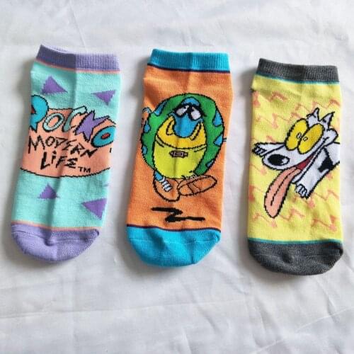 2021 New Summer Women Cartoon Ankle Socks Girls Cute Funny Dog Fish Animals Cotton Short Casual Socks Calcetine Corto Hombre