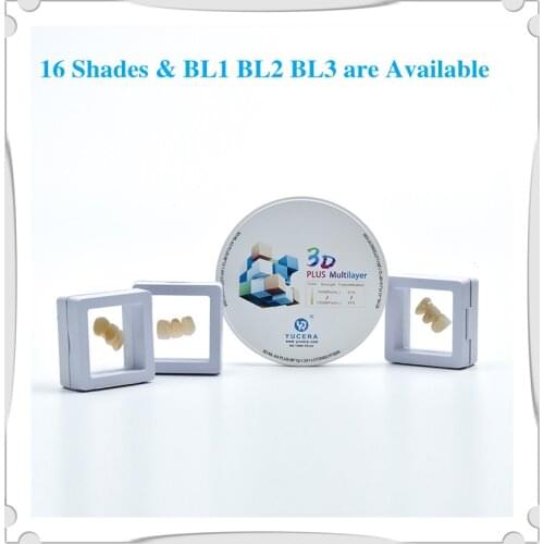 3D Multilayer zirconia block Factory Price Multi-Layer Zirconia Dental Blocks for Zirconia Dental Crowns