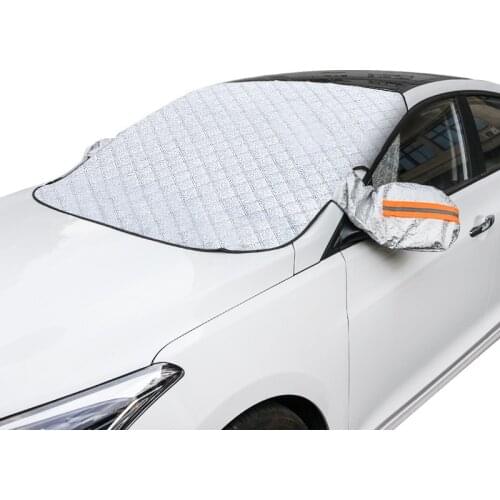 Car snow shield vehicle magnetic snow shield winter frost frost snow shield sun shield sunscreen heat insulation car clothing