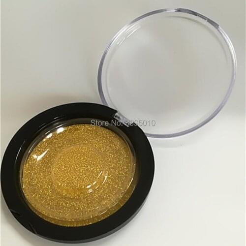 DIY Plastic Elegant High Class Fake Eyelashes Container, Cosmetic Containers black Empty Eyelashes Cases F1163