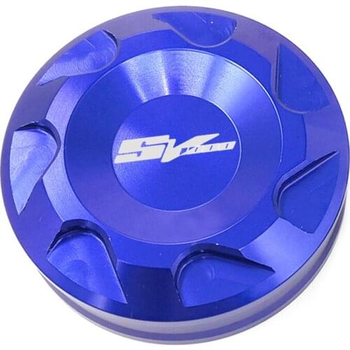 Front Brake Fluid Reservoir Cover For SUZUKI SV1000 N/S SV 1000 SV1000S SV1000N 2003-2007 Motorcycle Accessories CNC Fluid Cap