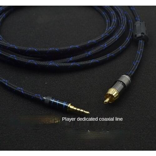HIFI 3.5mm To RCA SPDIF Coaxial Digital Audio Cable For Fiio X7 X3K X5K X3 X5 1st 2nd 3rd M9 M11 M15 E17 X5II X3II TempoTec V1