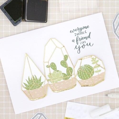 Staunch and Beautiful Cactus Clear Stamps for DIY Scrapbooking DIY Craft Making Decor Transparent Stempels New2018 Silicone Seal