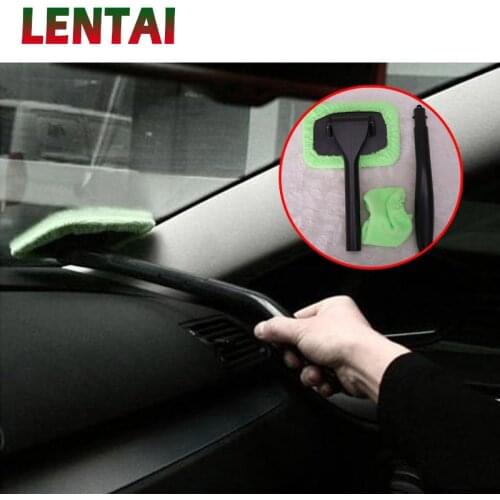LENTAI For Hyundai solaris i30 tucson 2017 ix35 accent Mazda 3 6 cx-5 Jaguar 1Pc Car windshield brush Dust removal Cleaning Tool