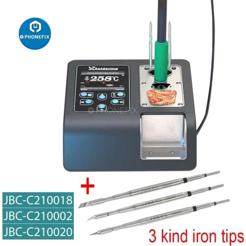 Xsoldering Lead-free Soldering Station 200W 2.5S Rapid Heating Soldering Iron Kit JBC Handle Universal JBC Tip Beyond SUGON T26