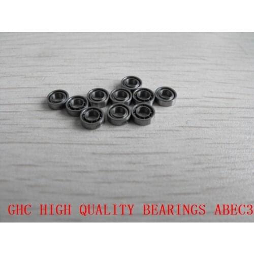 Free shipping 10PCS 8X12X2.5 SMR128 ABEC3 8X12X2.5mm Stainless steel bearing