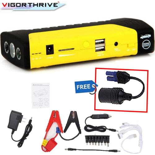 Car power bank High power Diesel Car JumpStarter 12000mAh Car Jump Starter Mobile Portable USB Charge Auto emergency power