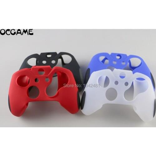 OCGAME Soft Silicone Rubber Skin Gamepad Thickening Protective Case Cover for Microsoft Xbox One XBOXONE Controller