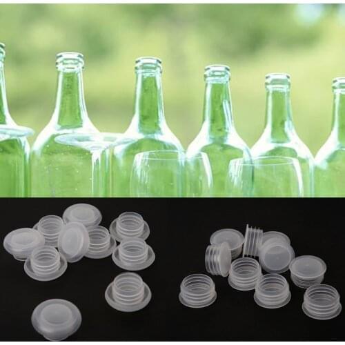 10PCS Home Brew Beer Stoppers plastic Plug Kitchen Bar Tool Saver Sealer