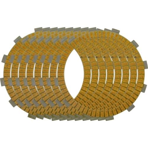 8pc For EJ650 VN700 KZ750 VN750 ZX750 VN800 VN900 ZX900 KX250 KL650 SG250 Motorcycle Engine Friction Clutch Plate Motorbike Part