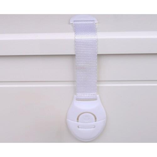 Drawer Door Cabinet Cupboard Toilet Baby Safety Locks Plastic Locks Straps Child Infant Safety Locks Security Products